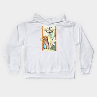 Pharaoh of the Vengeful Eye Coloured Kids Hoodie